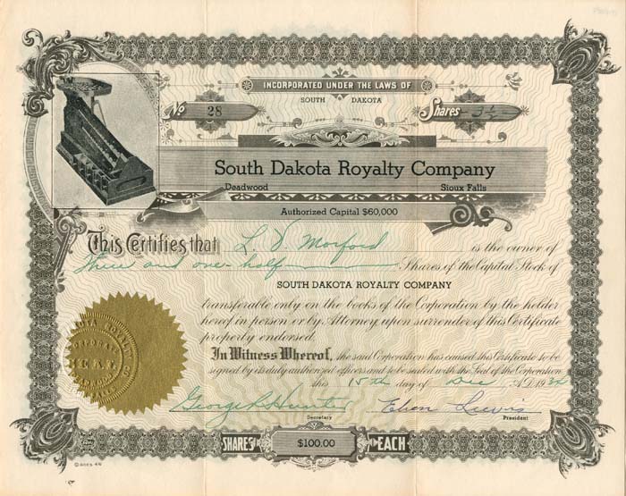 South Dakota Royalty Co.